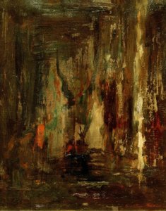 オイディプス旅行者のためのスケッチ 作： Gustave Moreau
